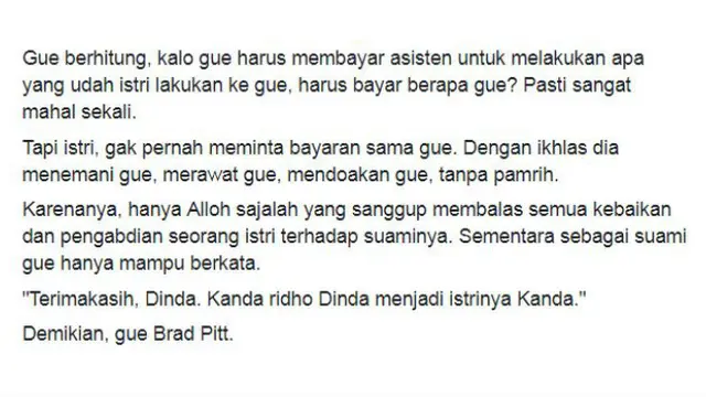 Pasangan zaman now curhat di media sosial.