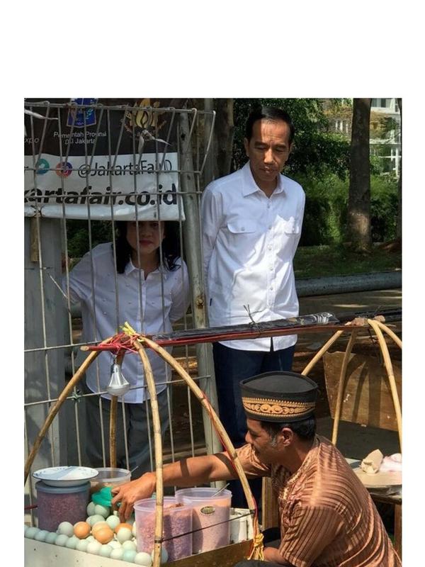 Kesederhanaan Jokowi (Sumber: Instagram/jokowi)(sumber: Merdeka)