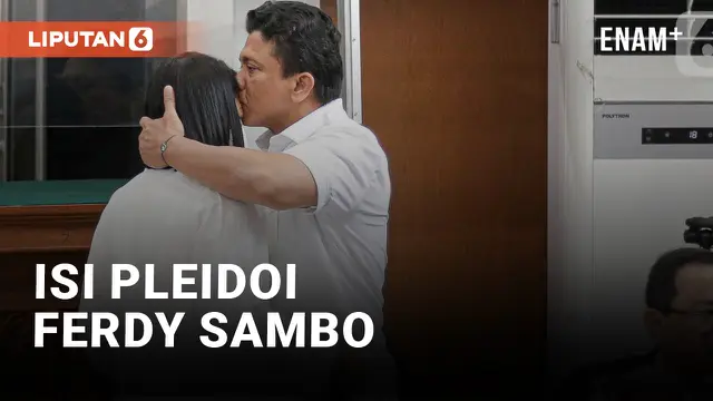 Pleidoi Ferdy Sambo Tetap Ungkap Kasus Pelecehan Seksual Yang Diterima Putri Candrawathi