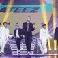 Ateez di Istora Senayan Jakarta, Jumat (20/9/2019). (Bambang E. Ros/Fimela.com)