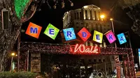 `Merdeka Walk Medan` Surganya Kuliner di Malam Hari