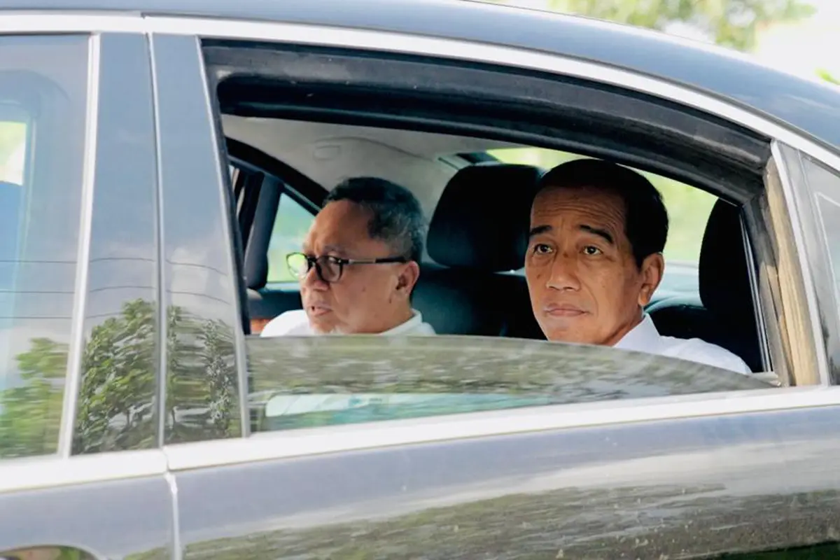 Seperti Ini Kondisi Ruas Jalan di Kabupaten Lampung Selatan saat Dilewati Presiden Jokowi