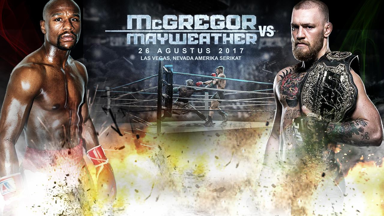 Floyd Mayweather Jr Vs Conor McGregor banner