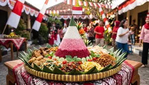 10 Inspirasi Tumpeng Kemerdekaan 17 Agustus 1945 HUT RI Ke-81 Unik dan Kreatif