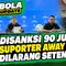 PSSI Hukum Persija! Suporter Away Dilarang Setengah Musim, Denda Total Rp90 Juta: Ada Beberapa ...