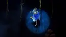 Pertunjukan wayang orang Betawi di Taman Ismail Marzuki dengan judul  "Rama Jadi Raja", Jakarta, Jumat (7/11/2014)(Liputan6.com/Andrian M Tunay)