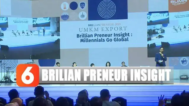 Talkshow ini merupakan rangkaian pameran bertajuk "UMKM Export Brilian Preneur 2019" yang diikuti 155 UMKM binaan Bank BRI dan Rumah Kreatif BUMN BRI.