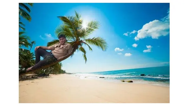 Cowok Ini Minta Edit Foto Kayak di Pantai, 7 Hasilnya Kocak Abis