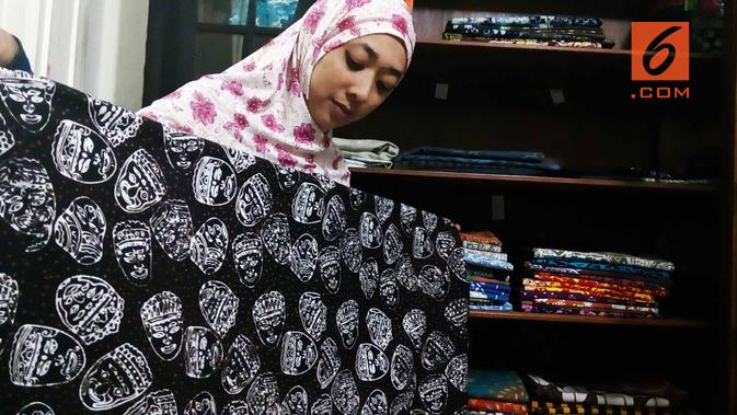 Meniupkan Roh Cerita Panji di  Batik  Tulis Topeng Malangan  