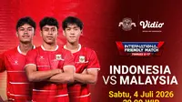 Perombakan Menuju Kompetisi Resmi: Indonesia U-17 vs Malaysia U-17 Saksikan di Vidio