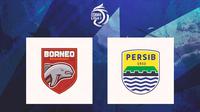 Liga 1 - Borneo FC Vs Persib Bandung (Bola.com/Adreanus Titus)
