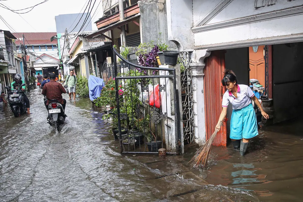 Banjir Masih Rendam 15 RT di Jakarta