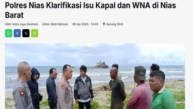 <p>Gambar tangkapan layar artikel dari situs rri.co.id.</p>