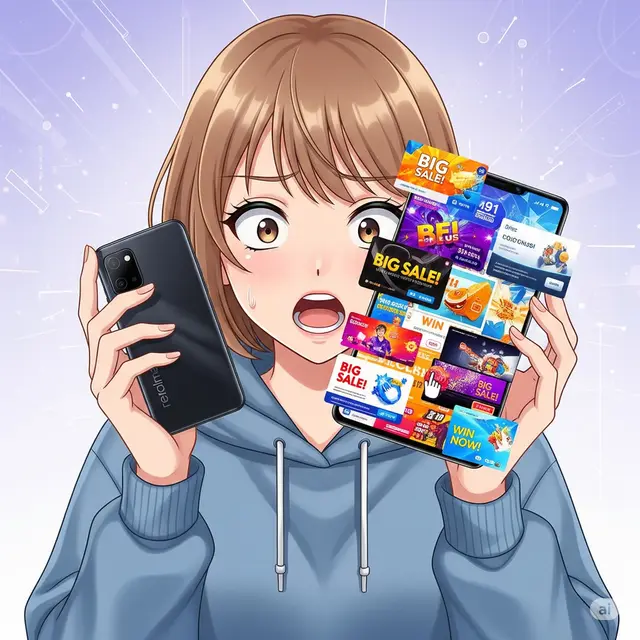 Cara Menghilangkan Iklan di HP Realme.