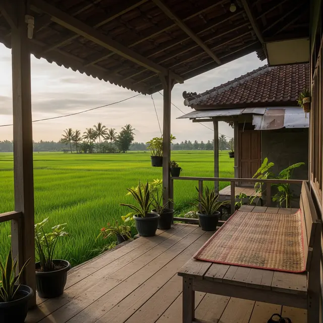 9 Model Teras Rumah Kayu Sederhana yang Cocok untuk Pedesaan, Hadirkan Nuansa Asri