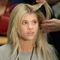 Sofia Richie saat berhias dalam  New York Fashion Week 2016 di New York, AS pada 11 Februari 2016. Sofia Richie saat ini dikabarkan dekat dengan Justin Bieber. (AFP Photo/ Gustavo Caballero)