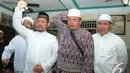 Fahrurrozi Ishaq dilantik menjadi Gubernur pada Senin, 1 Desember 2014, Senin di depan Gedung DPRD oleh FPI dan GMJ, Jakarta. Foto diambil pada Rabu (3/12/2014). (Liputan6.com/Herman Zakharia)