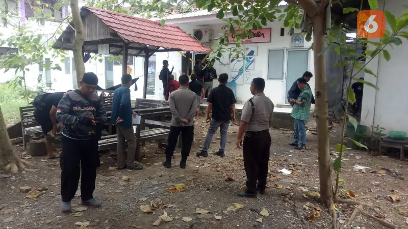 5 orang ditangkap sebelum polisi segel Bunker Narkoba di UNM (Liputan6.com/Fauzan)