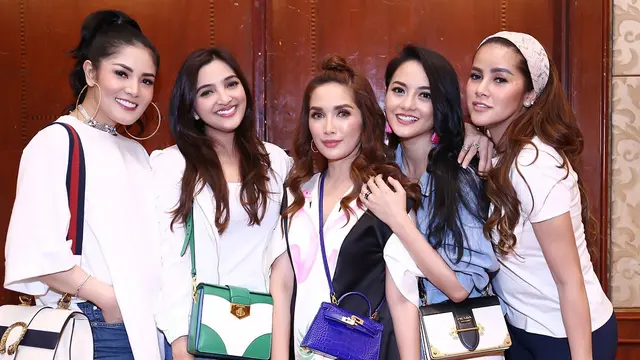 Nindy, Ashanty, Olla Ramlan, Ussy Sulistiawaty, dan Ririn Ekawati