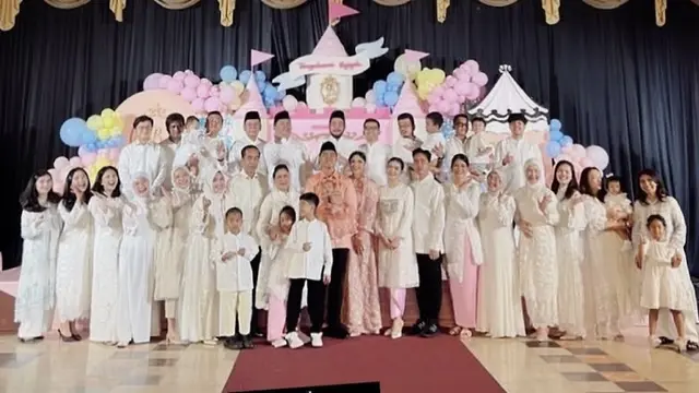 Kakak Ipar Erina Gudono Tampil Stunning di Acara Akikah Anaknya, Selvi Ananda dan kahiyang Ayu.