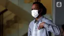 Rosario de Marshall alias Hercules, Tenaga Ahli PD Pasar Jaya, usai menjalani pemeriksaan di Gedung Merah Putih Komisi Pemberantasan Korupsi (KPK), Jakarta, Kamis (19/1/2023). Sebelumnya, KPK telah menetapkan sebanyak 14 tersangka dalam kasus dugaan suap penangan perkara di MA, termasuk Hakim Agung nonaktif, Sudrajad Dimyati dan Gazalba. (Liputan6.com/Helmi Fithriansyah)