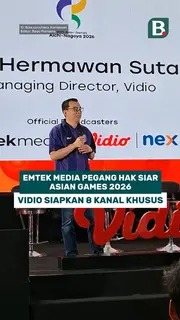 Emtek Media pegang hak siar Asian Games 2026, Vidio siapkan 8 kanal khusus