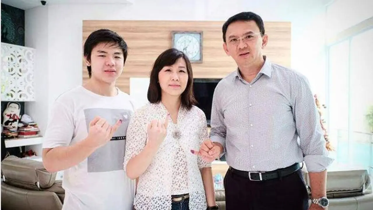 Potret Kebersamaan Nicholas Sean dengan Ahok dan Veronica Tan