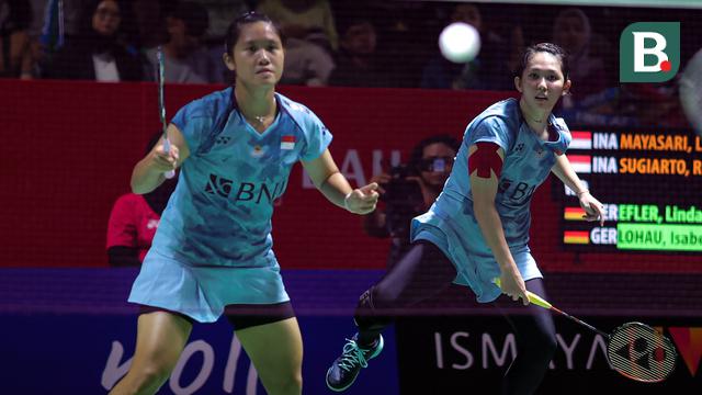 Foto: Bungkam Pasangan Senior Jerman, Lanny Tria Mayasari/Ribka Sugiarto Melaju Mulus ke Babak Kedua Indonesia Masters 2024