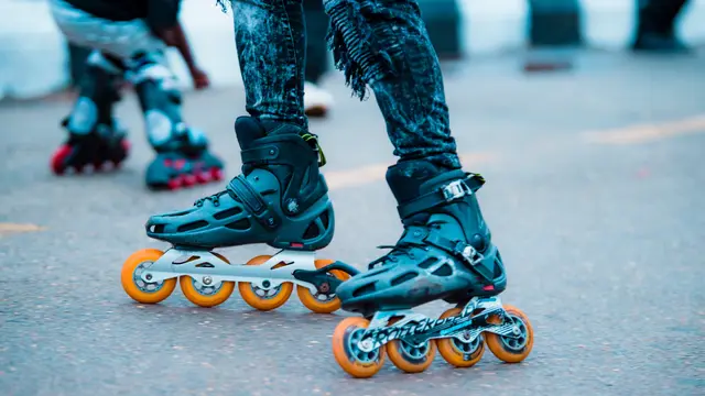 Ilustrasi Olahraga Roller Skate