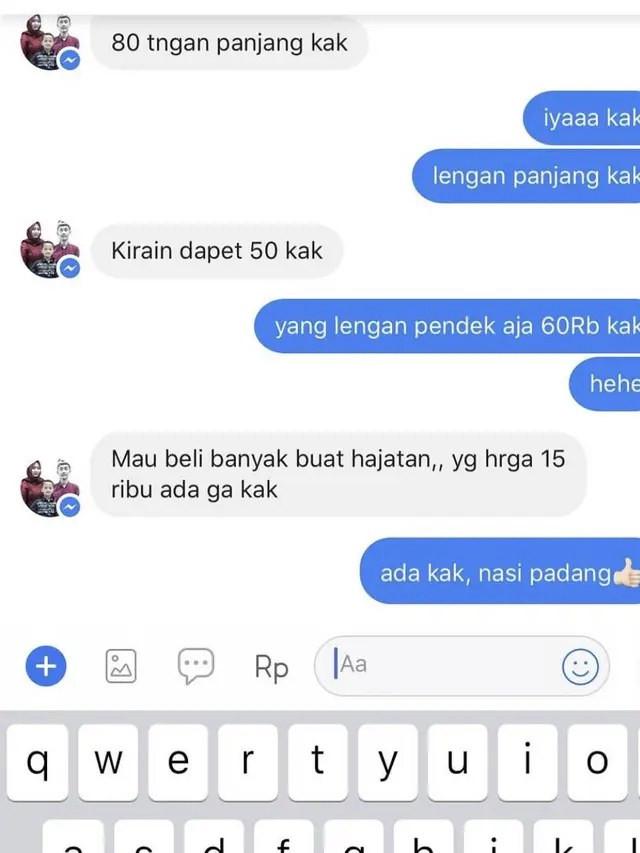 8 Chat Pembeli Nawar Harga ke Penjual Ini Kocak, Bikin Geregetan