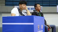 Pelatih tim judo Jawa Barat asal Korea Selatan, Chae Mugi. (Bola.com/Erwin Snaz)