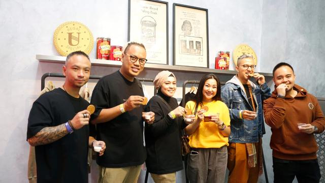 Suasana sesi perkenalan lini busana Untold di Jakarta, pekan ini.