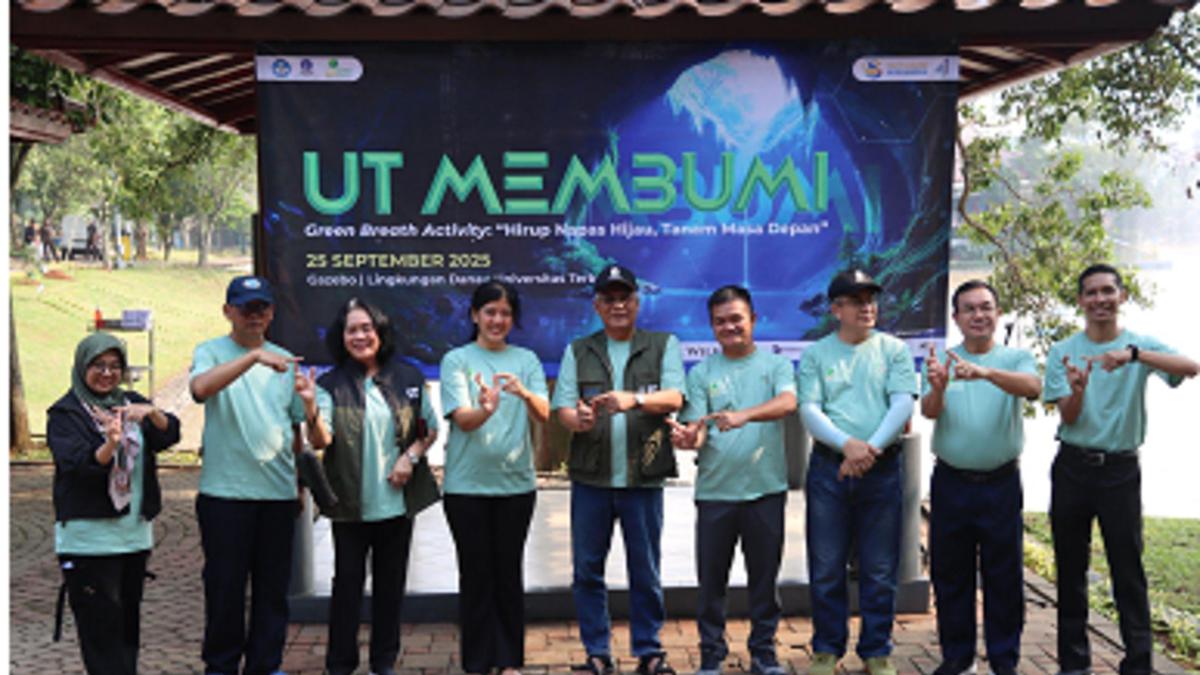 Green Campus Digital, Universitas Terbuka Buktikan Kuliah Online Bisa Jadi Pilihan Masa Depan