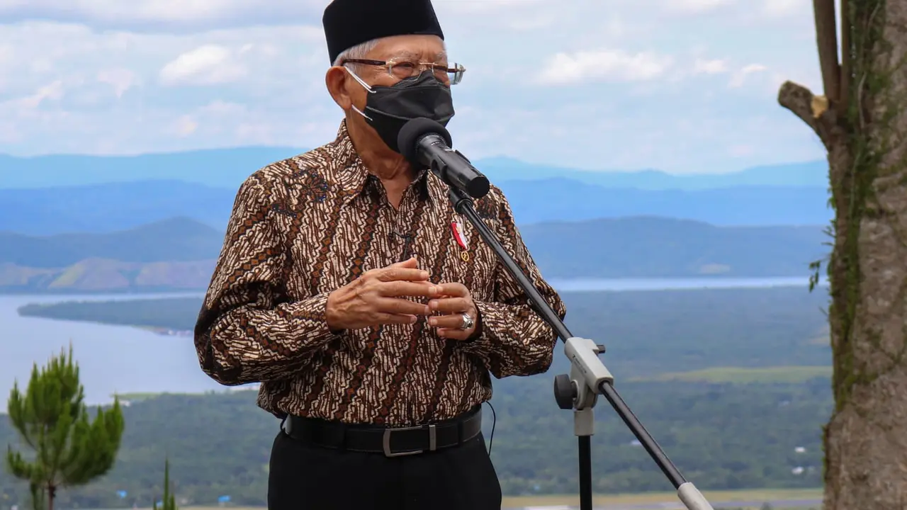 Wakil Presiden (Wapres) Ma'ruf Amin