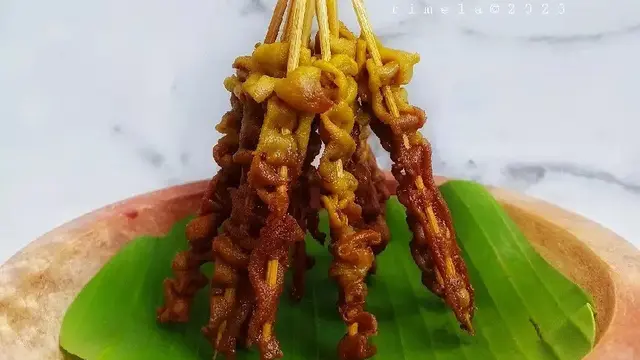 Resep sate usus goreng. (dok. Cookpad @aromadapur_rimela)