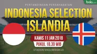 Indonesia Selection Vs Islandia (Bola.com/Adreanus Titus)