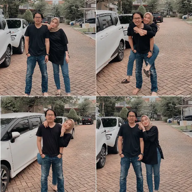 Diterpa Gosip Miring, Ini 6 Momen Kebersamaan Ayus Sabyan dan Sang Istri