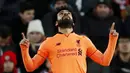 2. Mohamed Salah (Liverpool) - 22 Gol (1 Penalti). (AFP/Adrian Dennis)