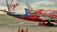 Pesawat Maskapai Virgin Blue (Ausbt.com.au)