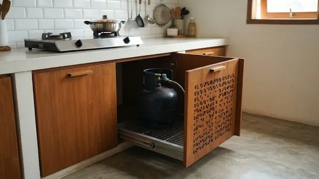 Tempat Penyimpanan Tabung Gas