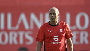 Pelatih AC Milan,&nbsp;Massimiliano Allegri. (AFP/Stefano RELLANDINI)