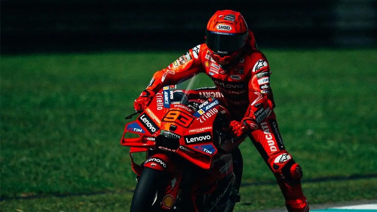 Pembalap Ducati Lenovo Team, Marc Marquez (c) Ducati Corse