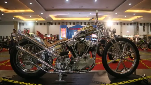Motor kustom di Kustomfest 2018