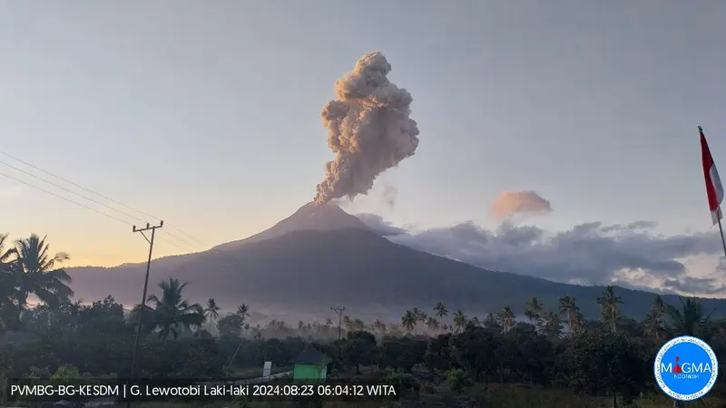 Gunung Lewotobi Laki-laki