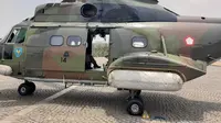 Helikopter untuk Pengamanan Pelantikan Presiden Esok (Foto: Liputan6/Yopi Makdori)