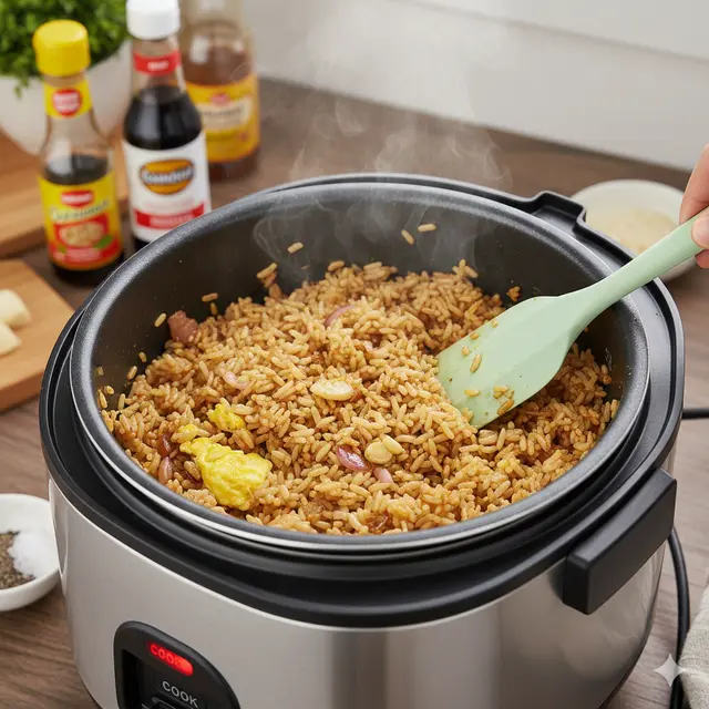 Resep makanan yang bisa dimasak di magic com (Foto: Gemini AI)