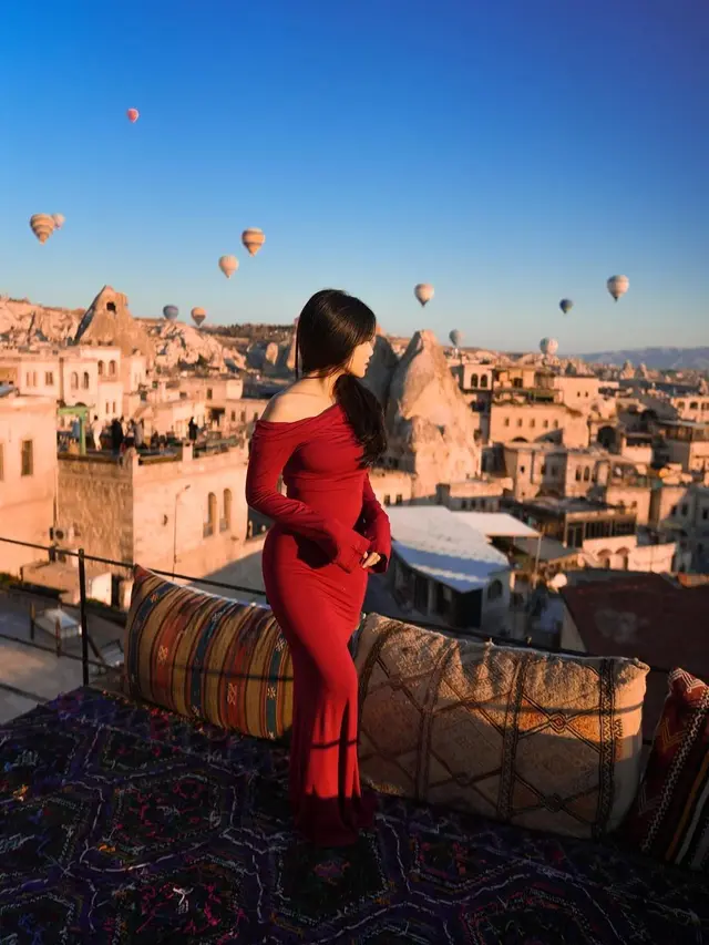 Potret Fuji di Cappadocia (Sumber: Instagram/fuji_an)
