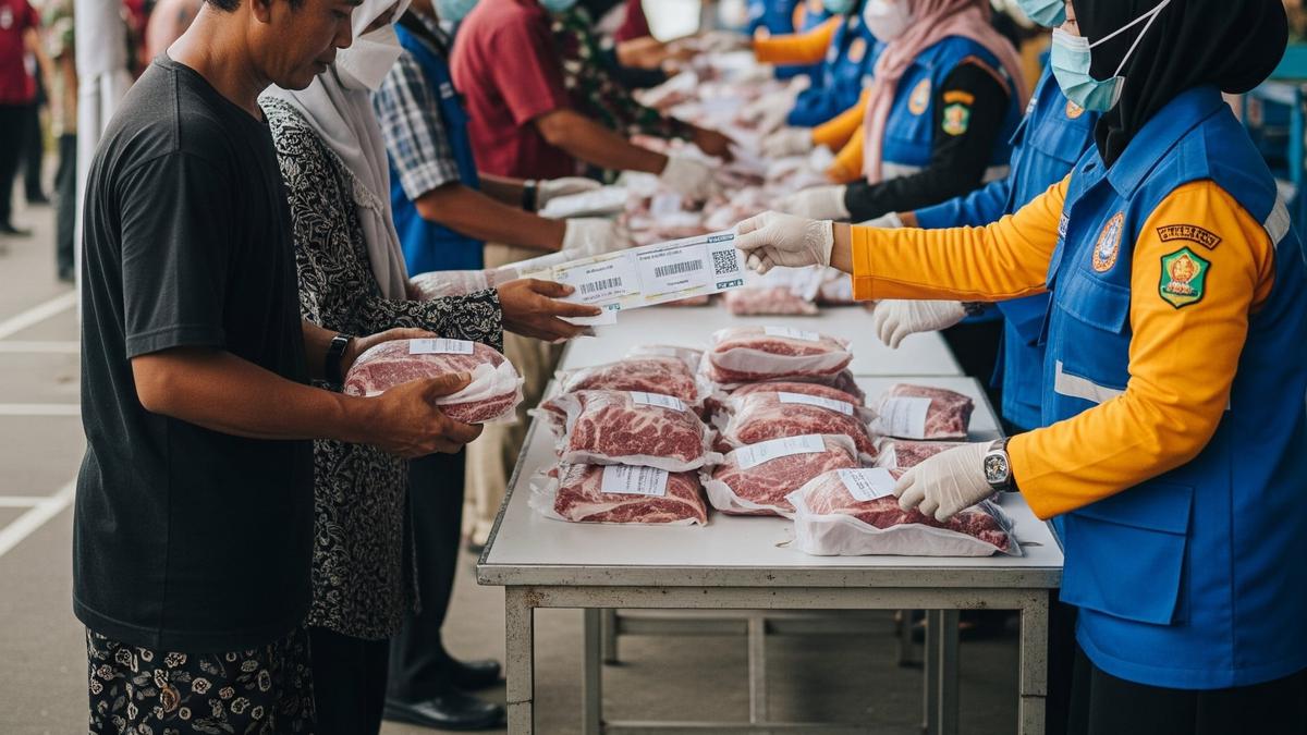 7 Cara Pembagian Daging Kurban Gratis agar Distribusi Tertib dan Tepat Sasaran, Anti-Ricuh