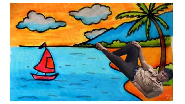Cowok Ini Minta Edit Foto Kayak di Pantai, 7 Hasilnya Kocak Abis
