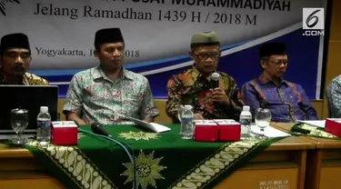 PP Muhamadiyah telah menetapkan 1 Ramadan dimulai tanggal 17 Mei 2018